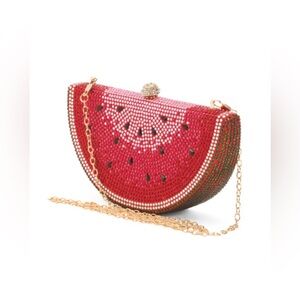 Watermelon Bedazzled Clutch 🍉